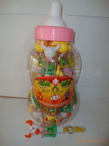 玩具糖果 瓶裝 牛頭 動物搖鈴招商