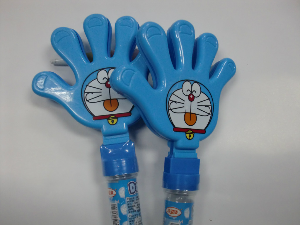 金稻谷海棉寶寶30G雨傘彩豆玩具糖