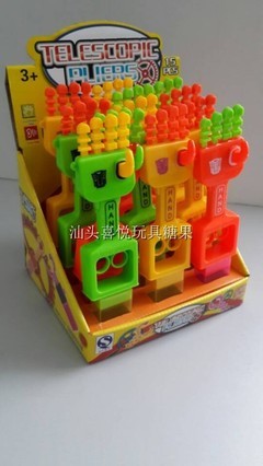 長(zhǎng)期供應(yīng)XY-1011展示盒金剛手玩具糖 量大從優(yōu)，汕頭市喜悅健康食品值得信賴