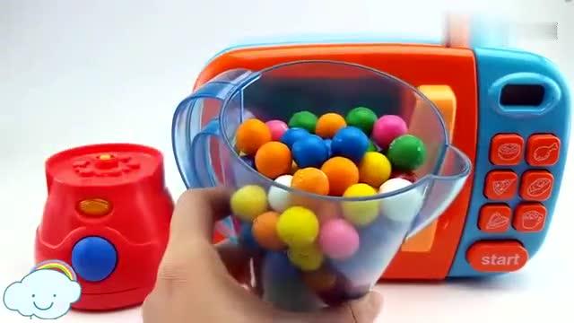 神奇微波爐變迷你糖果機玩具 創意與甜蜜的完美融合