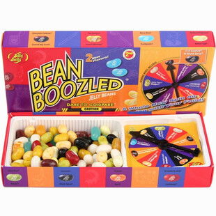 美國原裝Jelly Belly 10口味水果糖豆 輪盤玩味與甜蜜探索