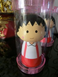 櫻桃小丸子水果脆皮軟糖 水蜜桃味糖果罐玩具，甜蜜童趣新體驗(yàn)